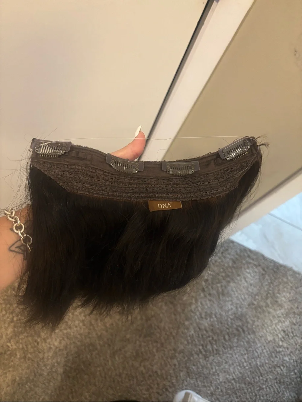 DNA Hair Halo Brown Extension
